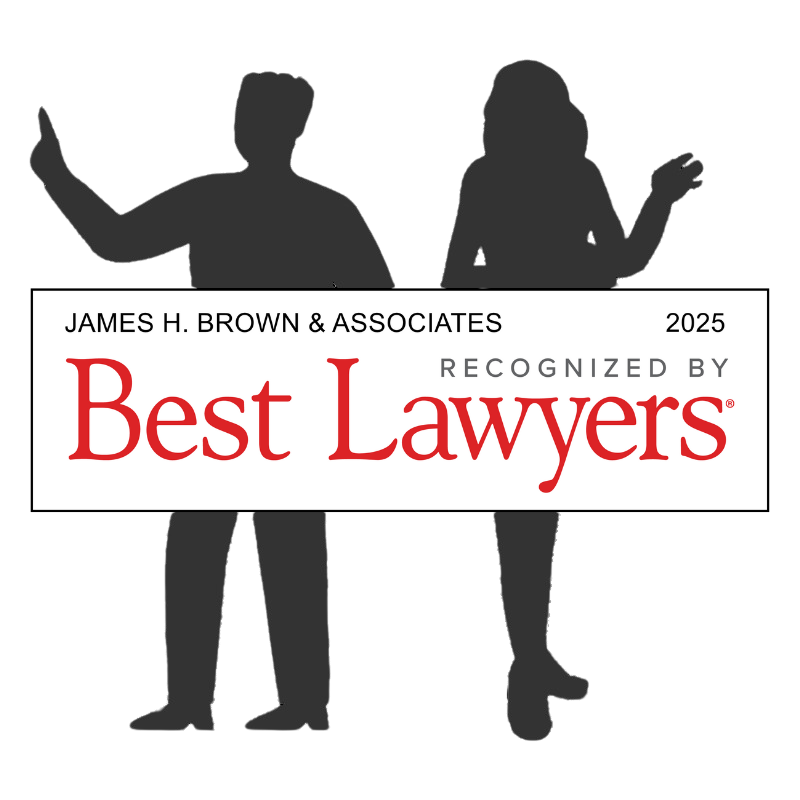 james h brown best lawyers 2025 with silhouette